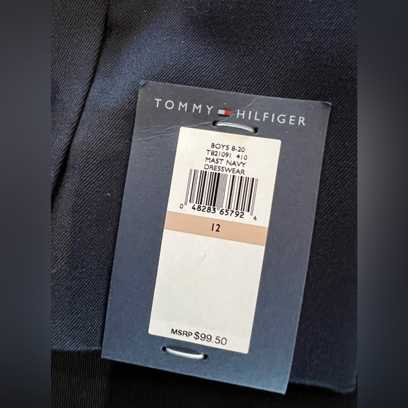 Tommy Hilfiger Boys Mast Navy Dresswear Blazer NWT size 12 - Picture 5 of 6